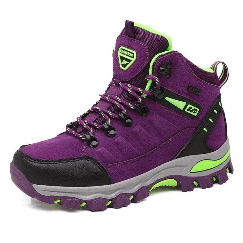 Bottine de randonnée confortable pour femme Podoways 35 Purple