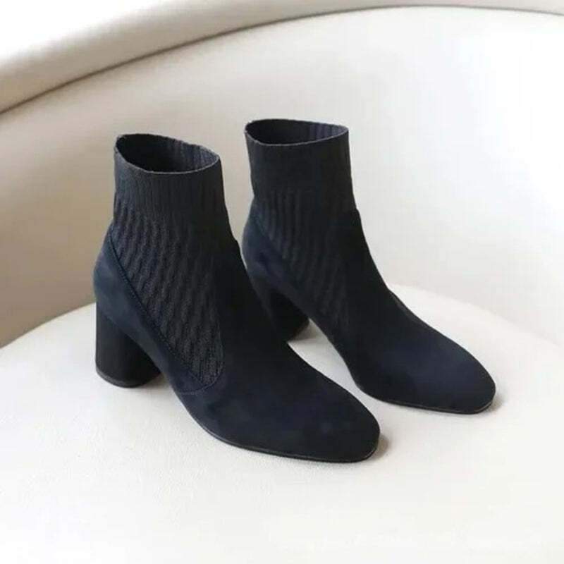 Bottine talon daim Podoways
