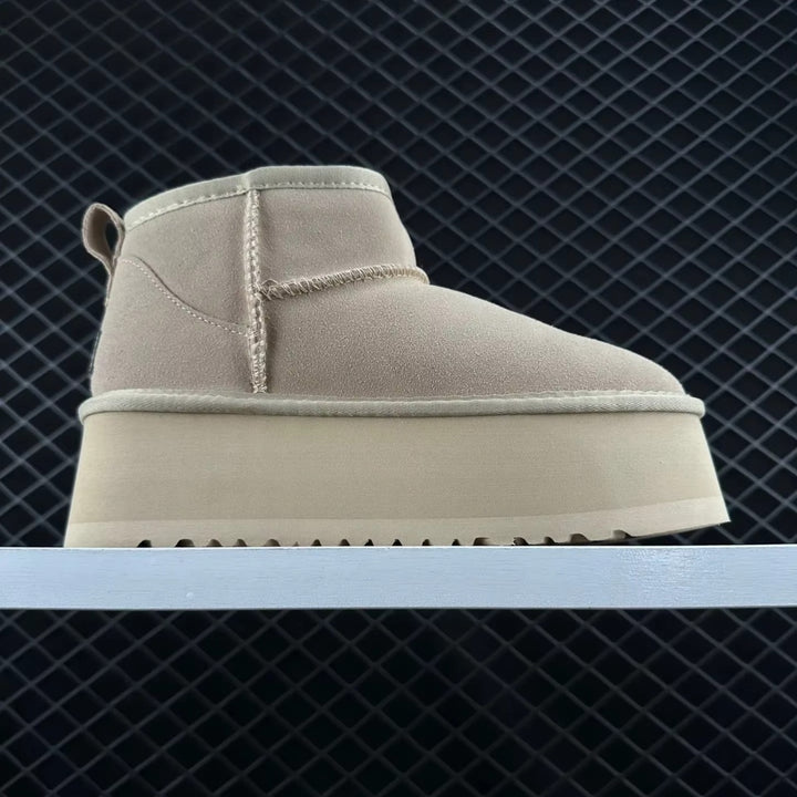 Bottines Chaudes Femme – Fourrées avec Semelle Épaisse Podoways