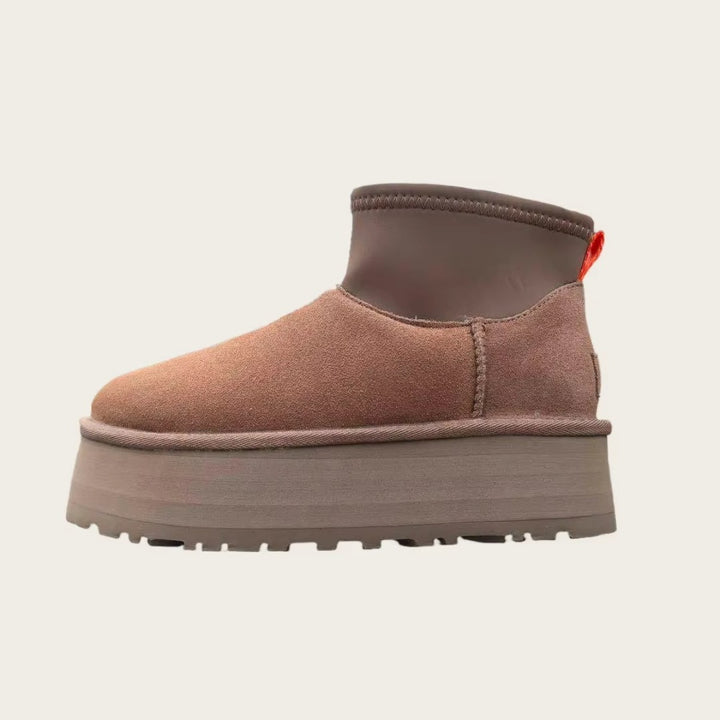 Bottines Chaudes Femme – Fourrées avec Semelle Épaisse Podoways