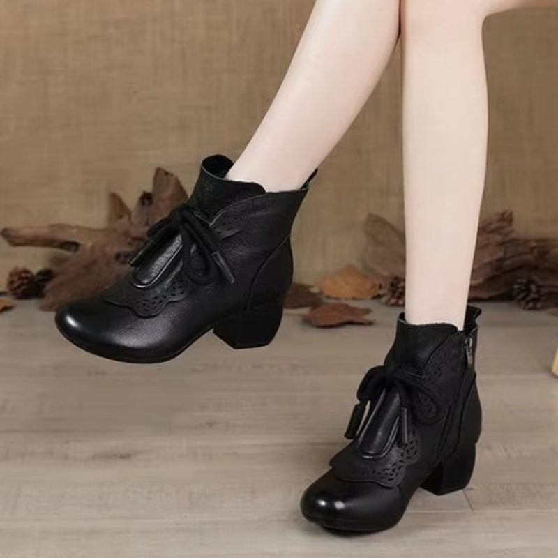 Bottines femme vintage – style élégance intemporelle Podoways