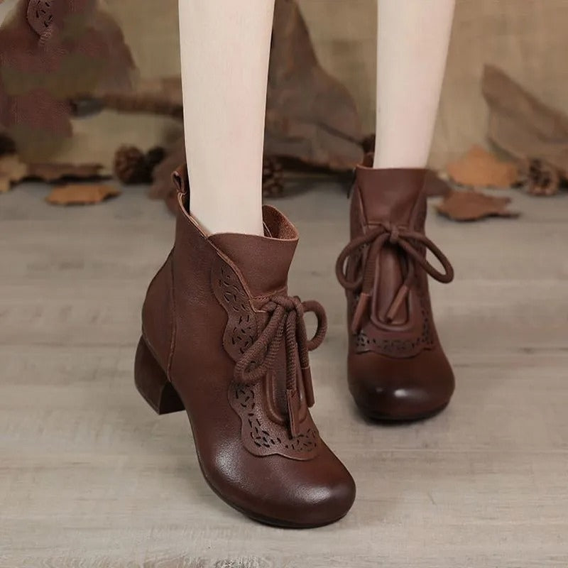 Bottines femme vintage – style élégance intemporelle Podoways