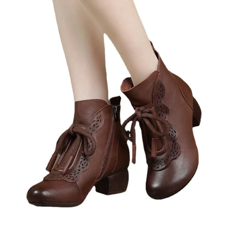 Bottines femme vintage – style élégance intemporelle Podoways