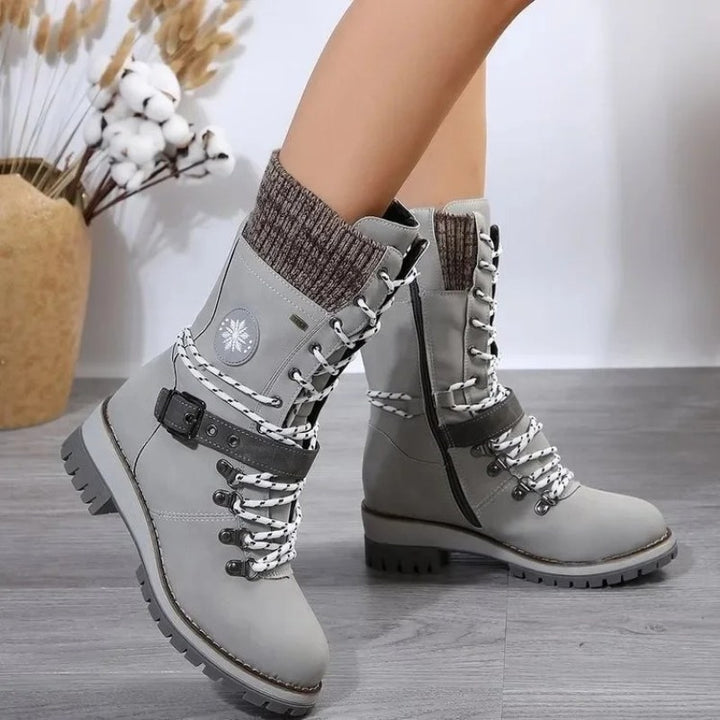 Bottines d’hiver canadiennes femme Podoways 36 Silver