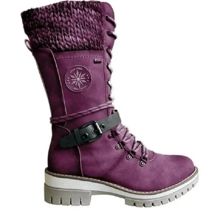 Bottines d’hiver canadiennes femme Podoways 36 Purple