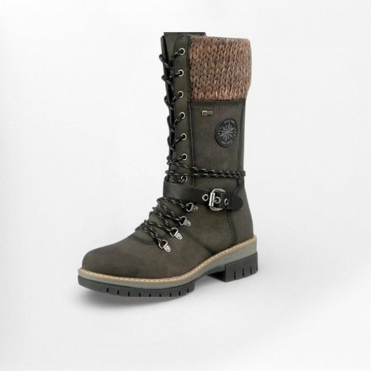 Bottines d’hiver canadiennes femme Podoways 36 DarkKhaki