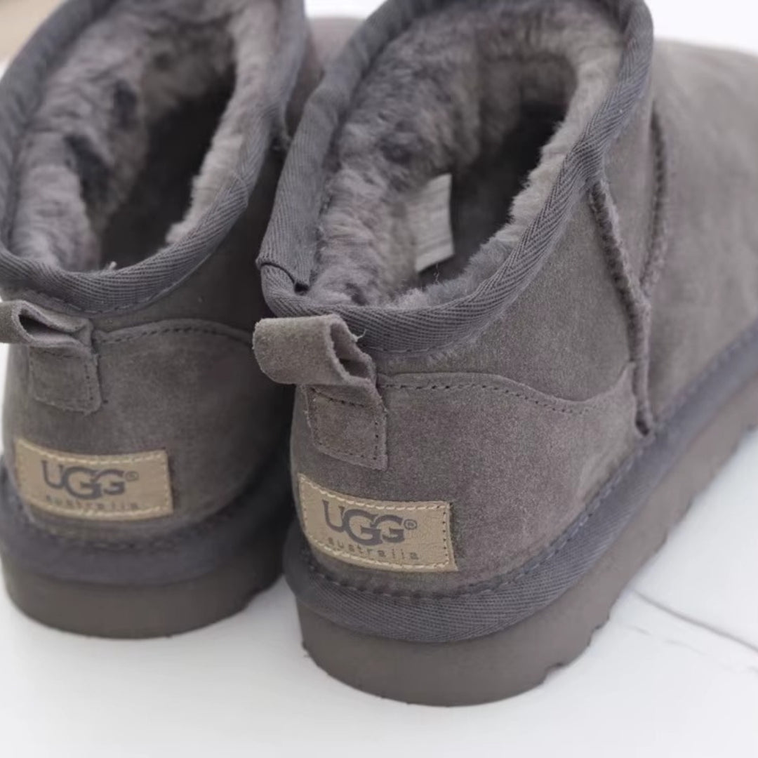 Bottines Hiver Femme Fourrées – Chaudes, Imperméables et Antidérapantes Podoways 35 DimGray