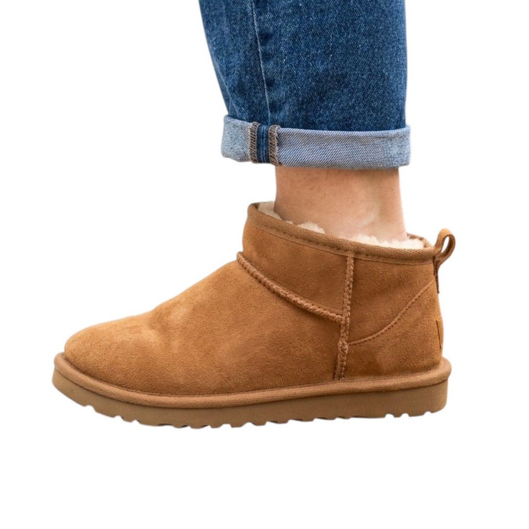 Bottines Hiver Femme Fourrées – Chaudes, Imperméables et Antidérapantes Podoways 35 Sienna