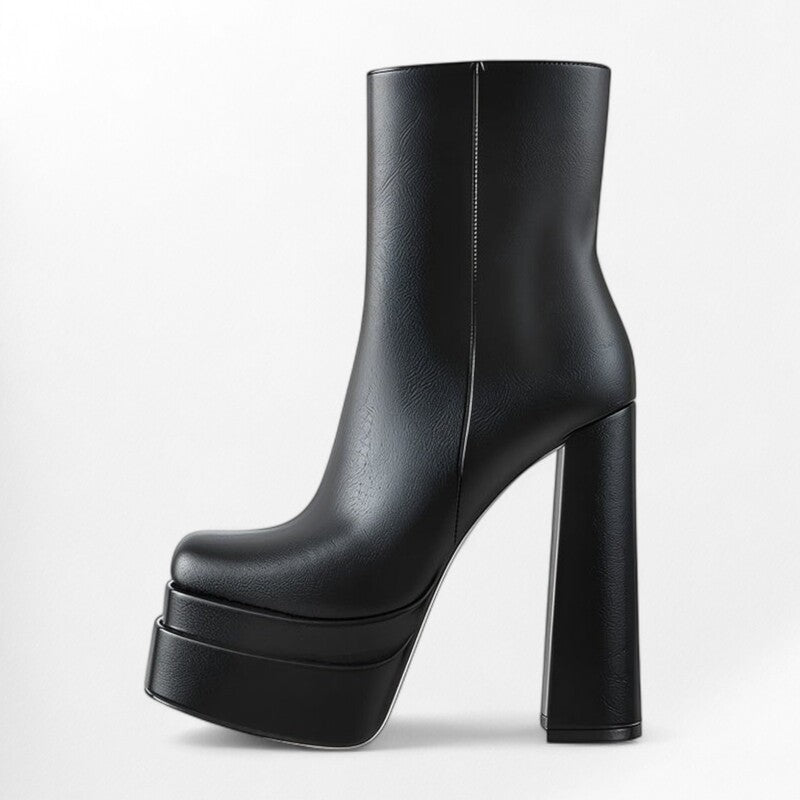 Bottines à talon haut Podoways 35 Black