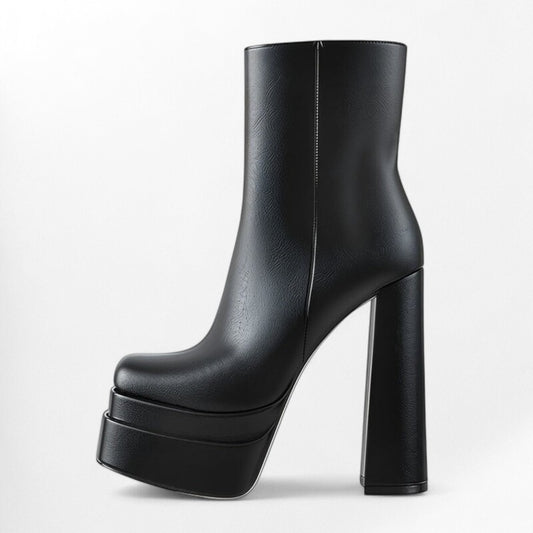 Bottines à talon haut Podoways 35 Black