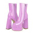 Charger l'image dans la visionneuse de la galerie, Bottines à talon haut Podoways 35 Purple
