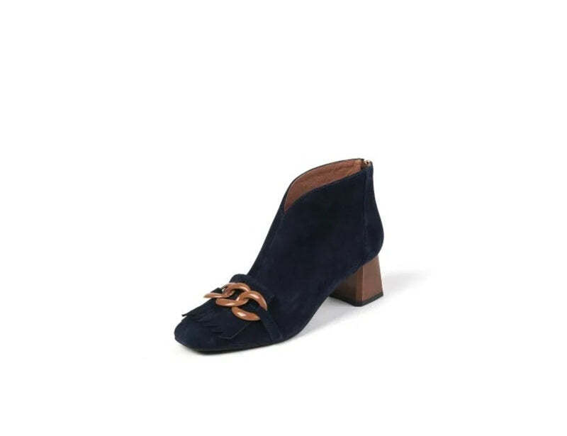 Bottines à talon beige Podoways