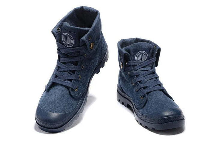 Bottines élégantes en bleu marine Podoways