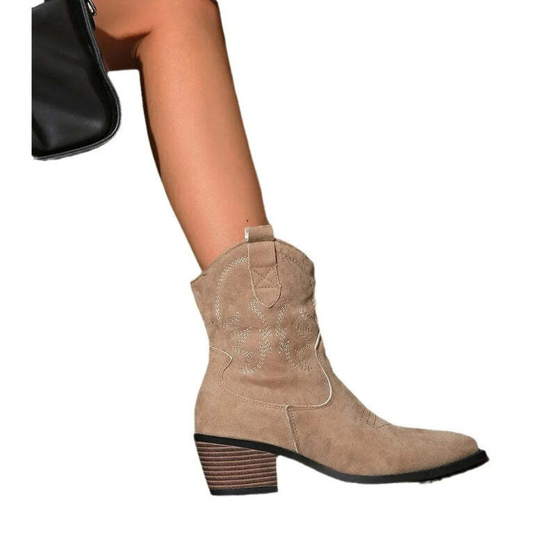 Bottines bout pointu petit talon Podoways