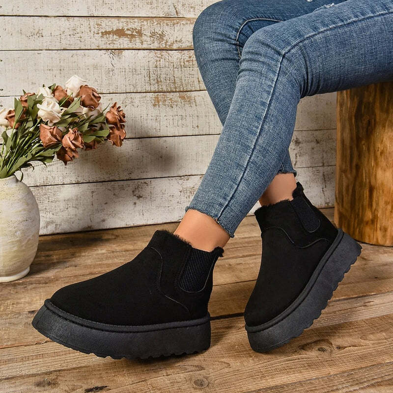 Bottines chaudes pour femme Podoways