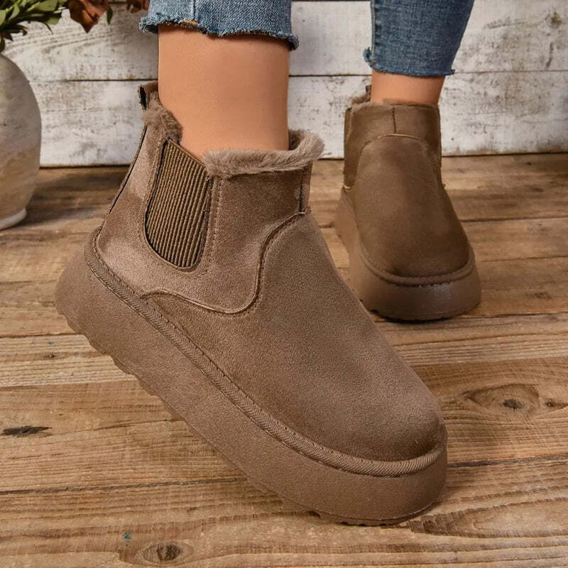 Bottines chaudes pour femme Podoways 36 Sienna