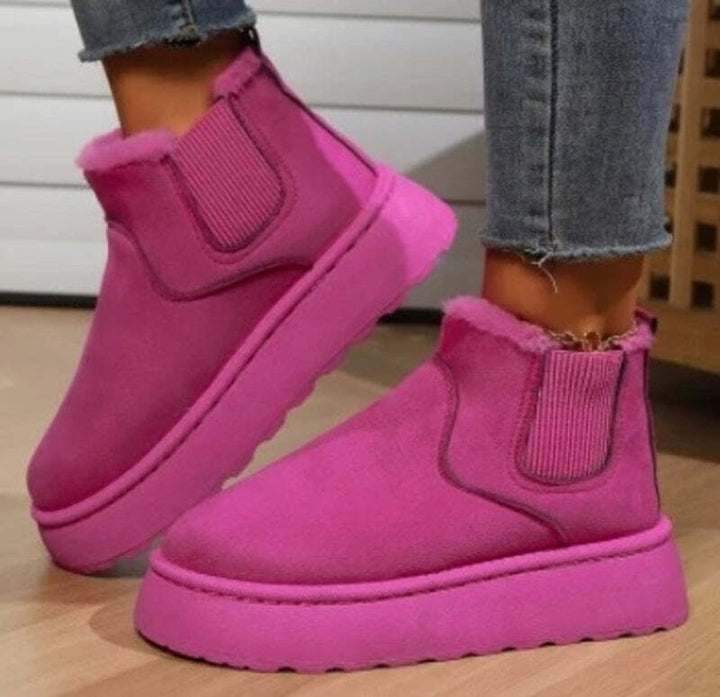 Bottines chaudes pour femme Podoways 36 DeepPink