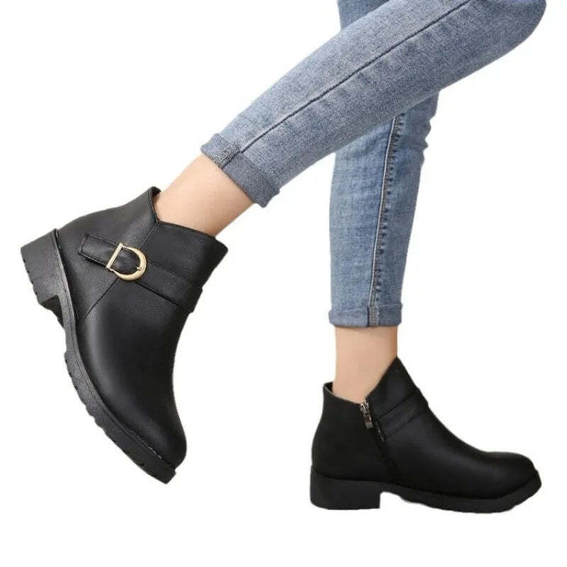 Bottines femme couleur chocolat au lait Podoways