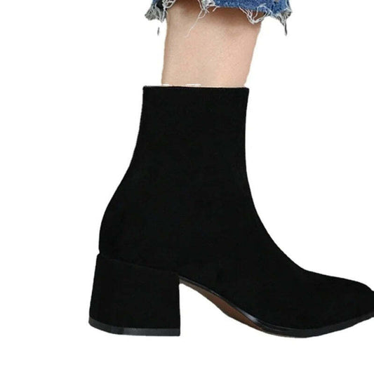 Bottines femme coloris chocolat Podoways 35 Black