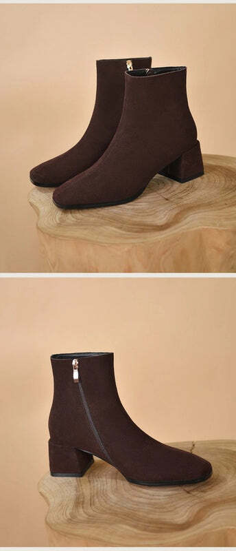 Bottines femme coloris chocolat Podoways