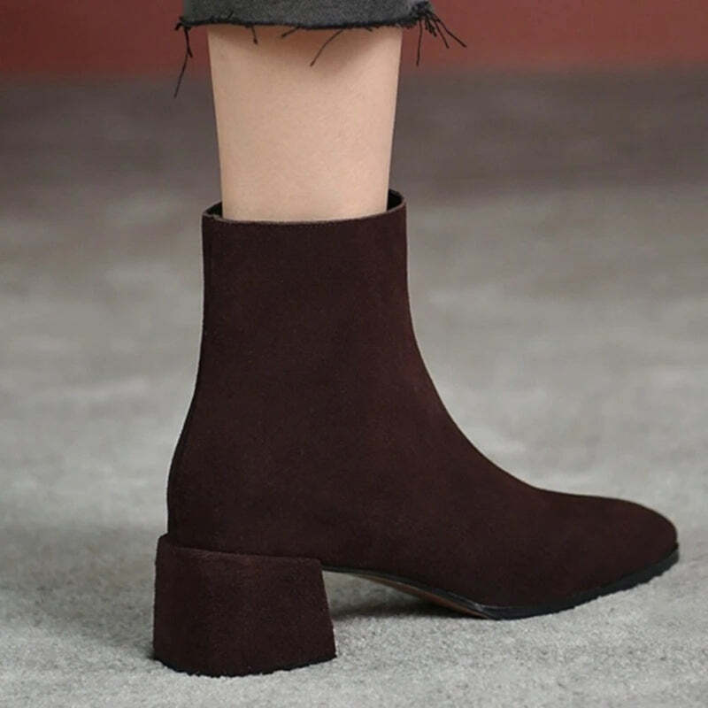 Bottines femme coloris chocolat Podoways