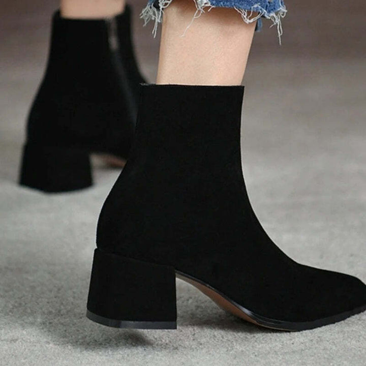 Bottines femme coloris chocolat Podoways