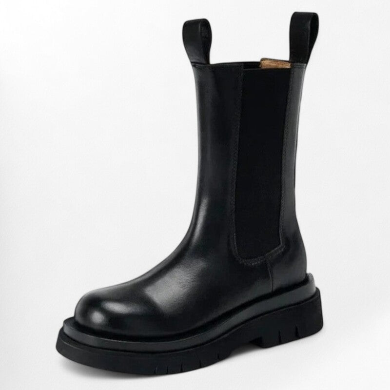 Bottines montantes compensées Podoways 35 Black