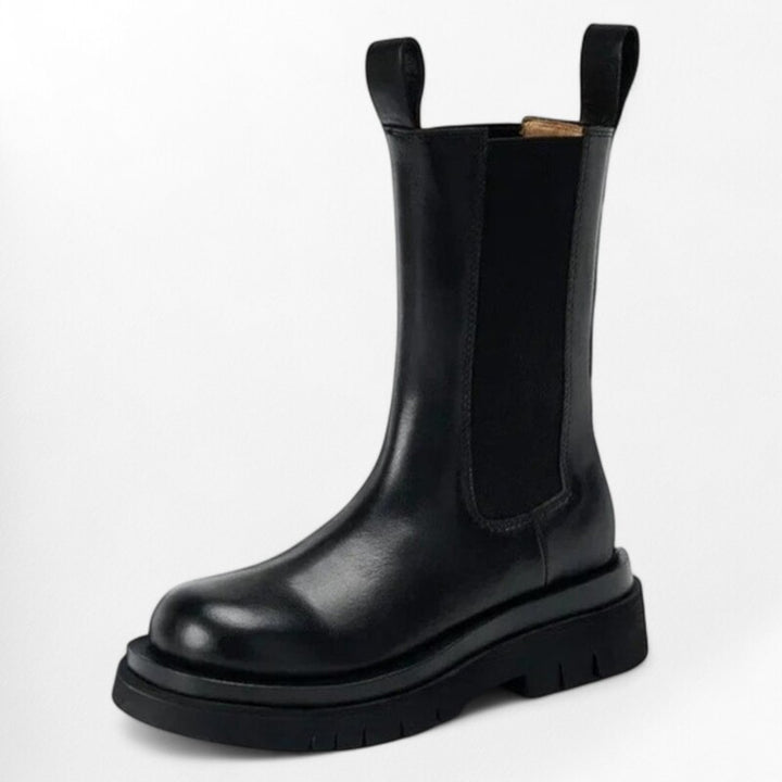 Bottines montantes compensées Podoways 35 Black