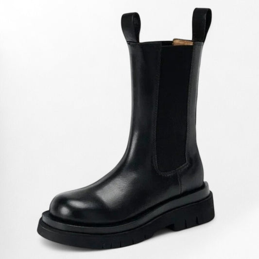 Bottines montantes compensées Podoways 35 Black