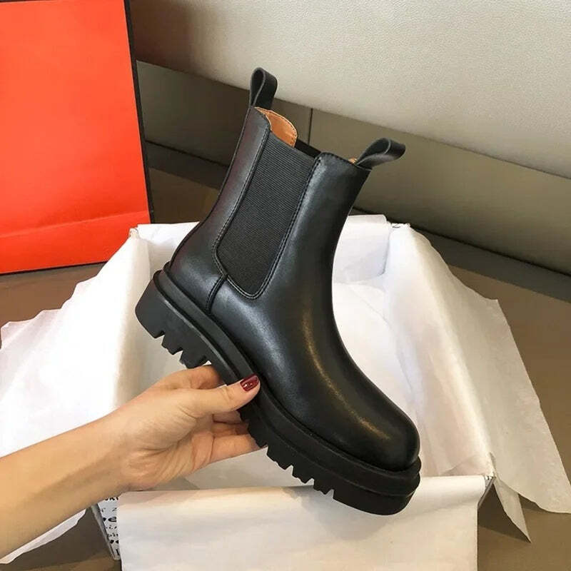 Bottines montantes compensées Podoways