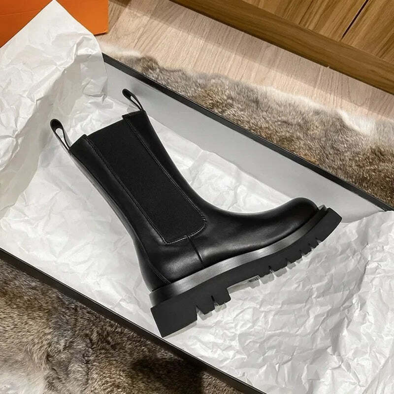 Bottines montantes compensées Podoways