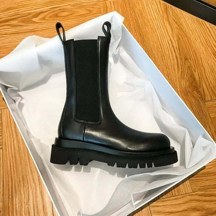 Bottines montantes compensées Podoways