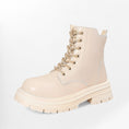 Charger l'image dans la visionneuse de la galerie, Bottines crème Podoways 36 Wheat
