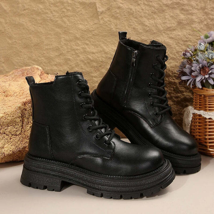 Bottines crème Podoways