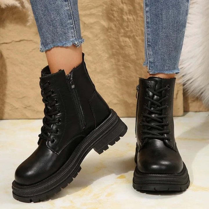 Bottines crème Podoways