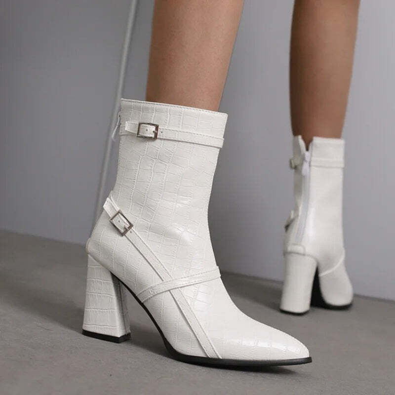 Bottines croco femme Podoways