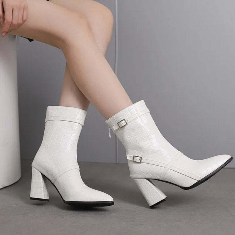 Bottines croco femme Podoways