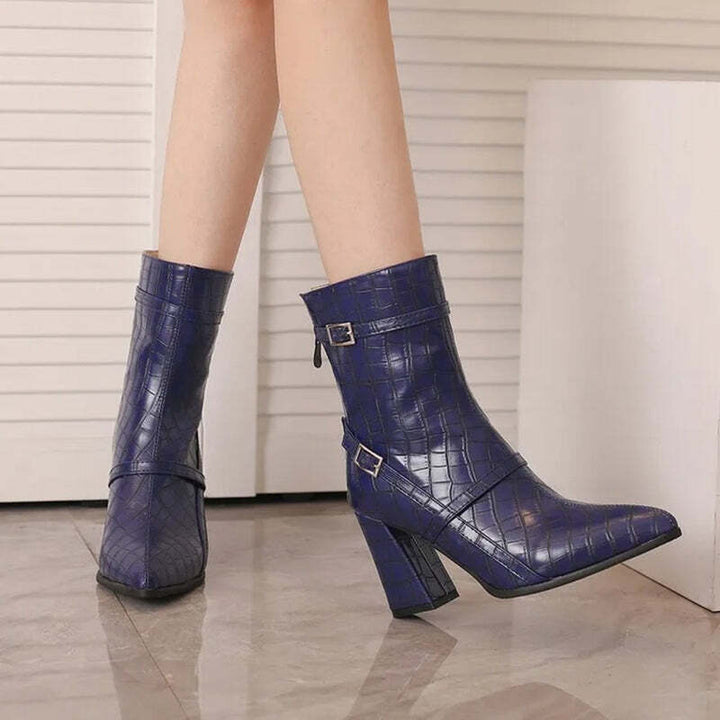 Bottines croco femme Podoways