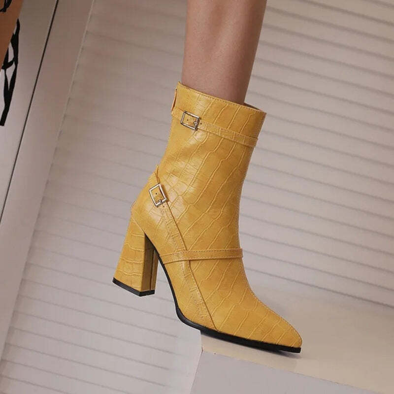 Bottines croco femme Podoways