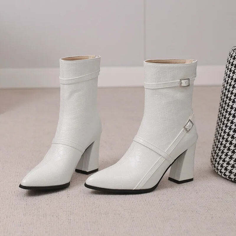 Bottines croco femme Podoways