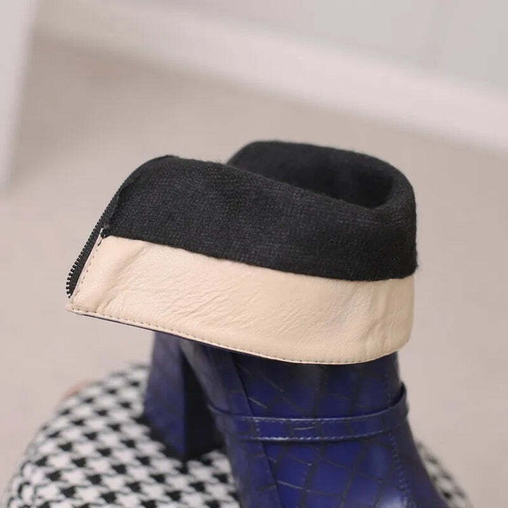 Bottines croco femme Podoways