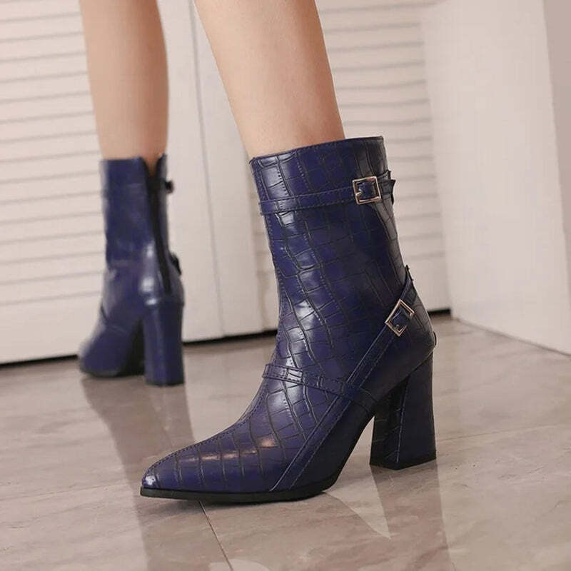 Bottines croco femme Podoways