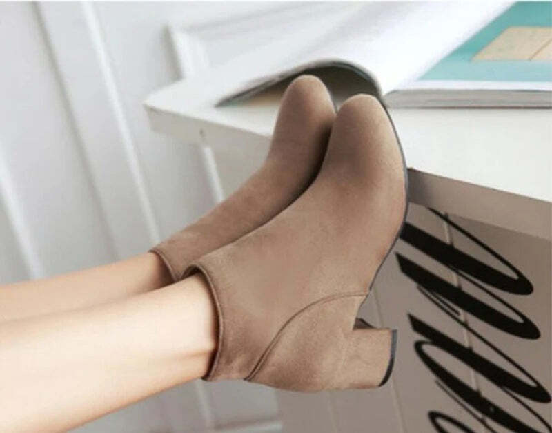 Bottines bleues pour femme Podoways