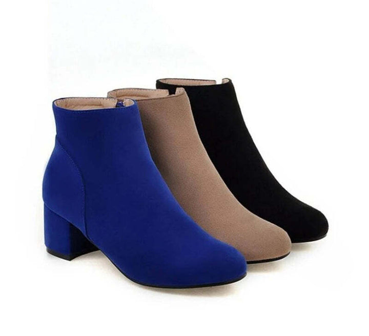 Bottines bleues pour femme Podoways