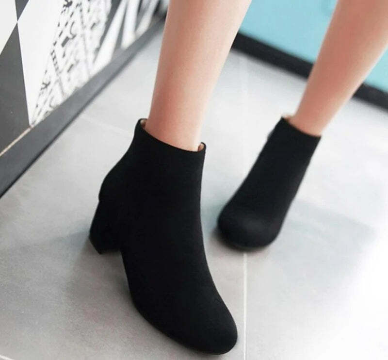 Bottines bleues pour femme Podoways
