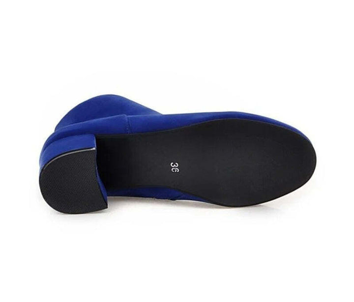 Bottines bleues pour femme Podoways