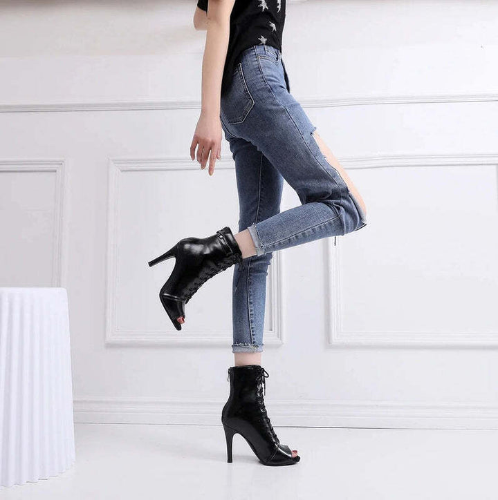 Bottines femme talon aiguille Podoways