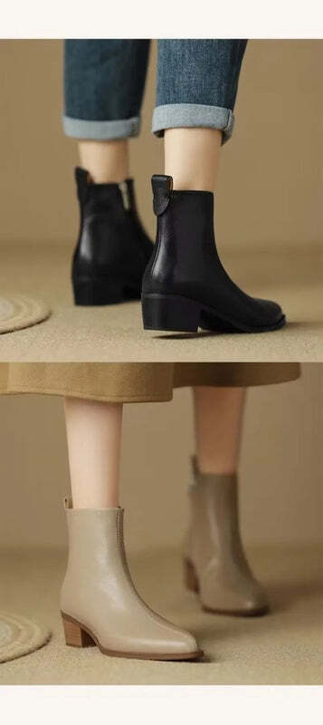 Bottines taupe pour femme Podoways