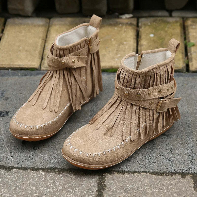 Bottines franges Podoways