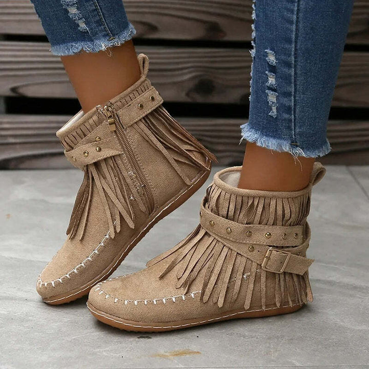Bottines franges Podoways